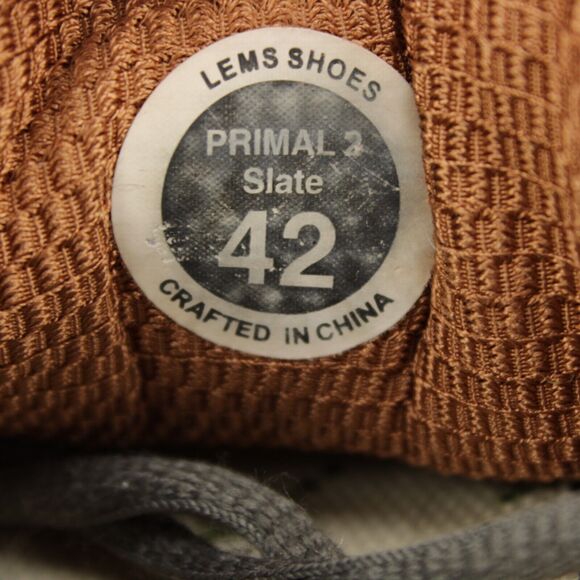 Lems Primal 2 Minimalist Barefoot Mens 9 Gray Mesh Sneakers main image 6